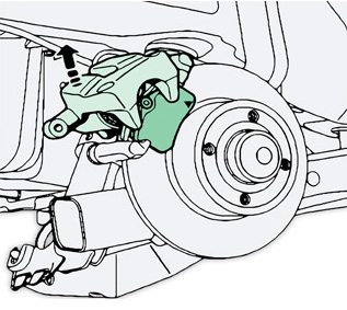 Rear Right Brake Caliper For Renault Megane I Scenic I 7701206345 | UK